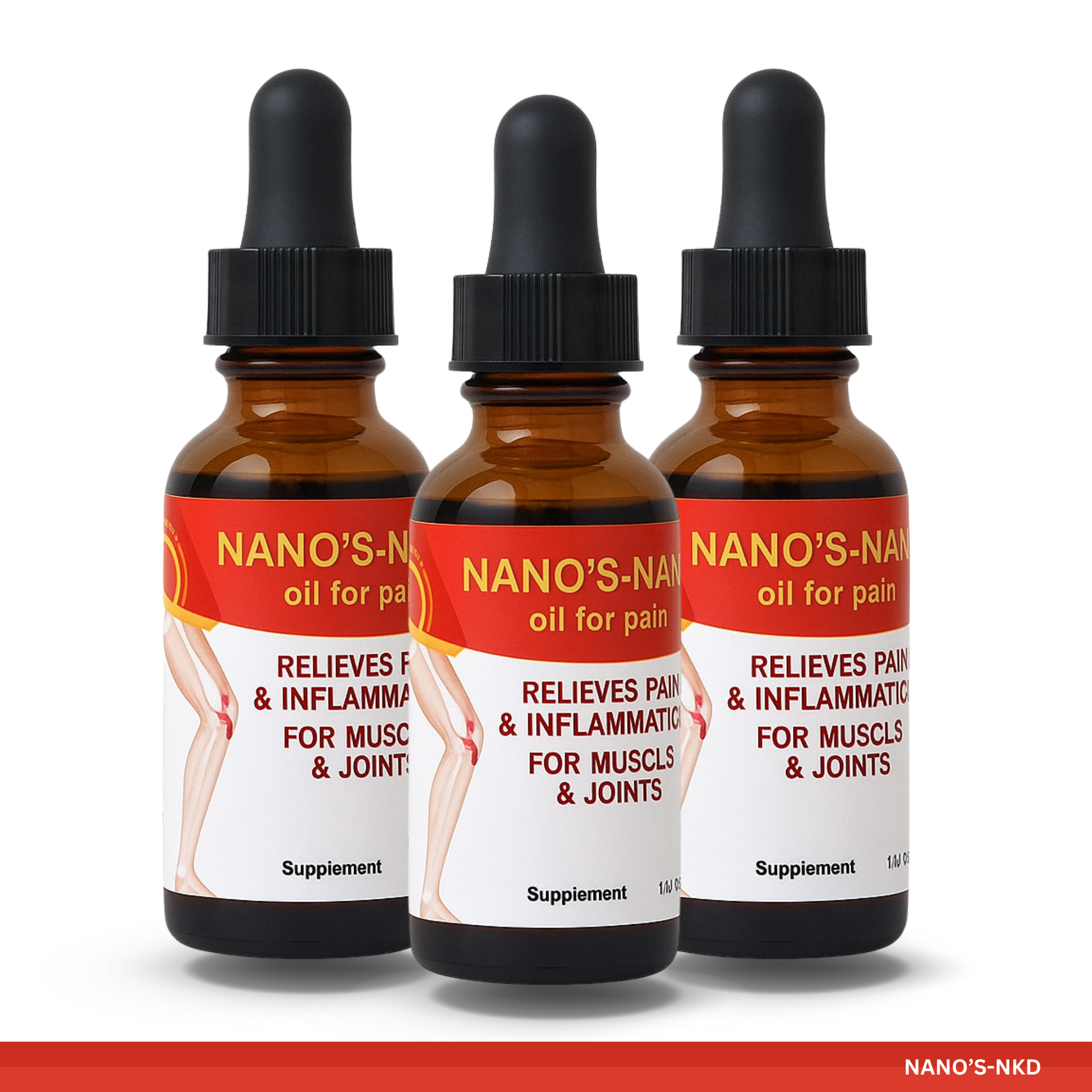 Fast Pain Relief Oil for Arthritis & Joint Pain – 100% Natural (made in USA)